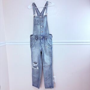 American Eagle Women's Denim Bib Overalls Dungarees SM